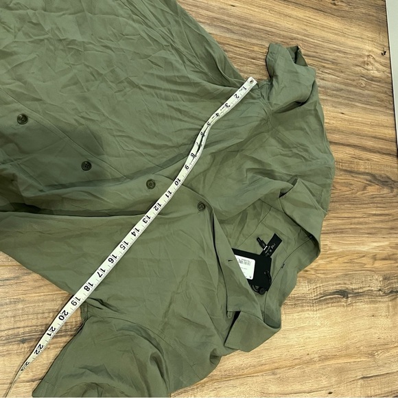 NWT Rag & Bone Avery Viscose Shirt Relaxed Fit Button Down - Picture 11 of 12